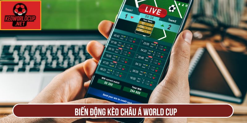 Biến động kèo châu á World Cup