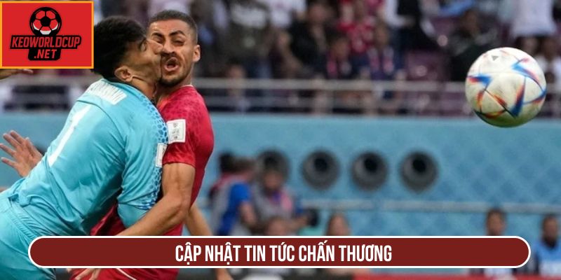 Cập nhật tin tức chấn thương