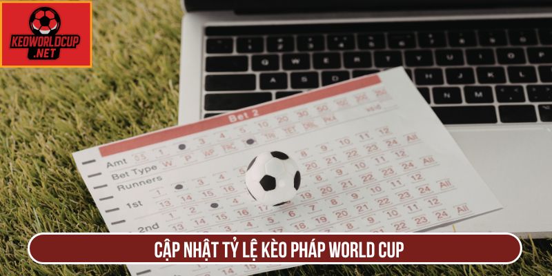 Cập nhật tỷ lệ kèo Pháp World Cup