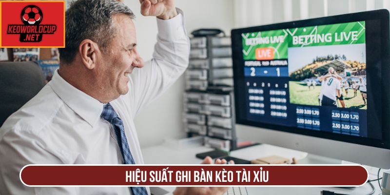 Hiệu suất ghi bàn kèo tài xỉu