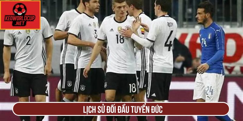 Lịch sử đối đầu tuyển Đức