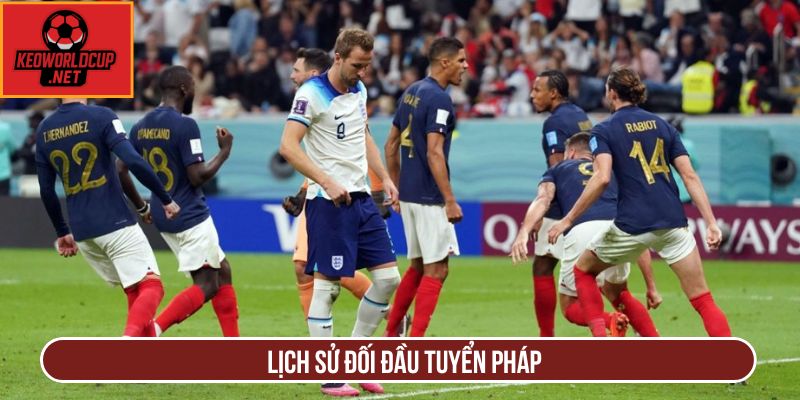 Lịch sử đối đầu tuyển Pháp