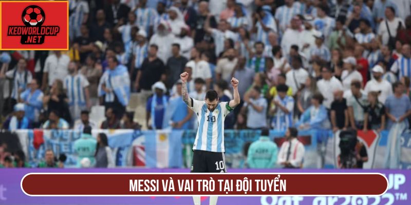 Messi và vai trò tại tuyển