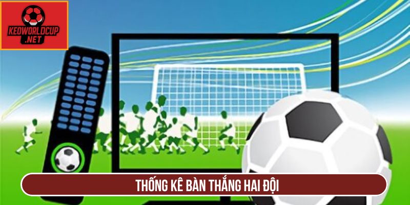 Thống kê bàn thắng hai đội