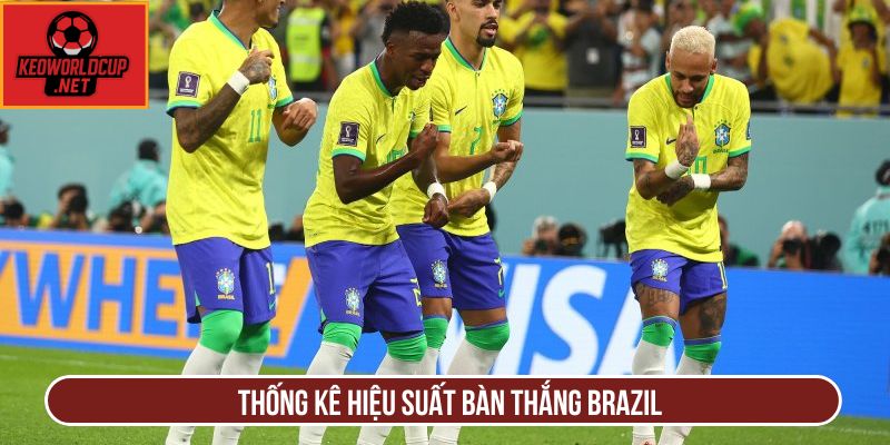 Thống kê hiệu suất bàn thắng Brazil